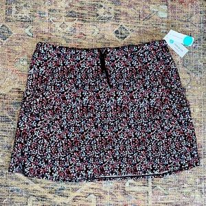 NWT Stitch Fix Margaret M Tailynn Drawstring floral mini skirt